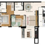 Apartamento à venda com 2 quartos, sendo 1 suíte, em Jardim Flor da Montanha, Guarulhos, SP