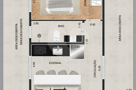 Apartamento à venda com 1 quarto em Santana, São Paulo, SP