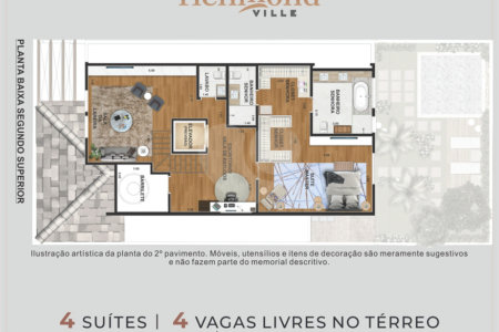 Casa à venda com 4 suítes no condomínio Richmond Ville, São Paulo - SP