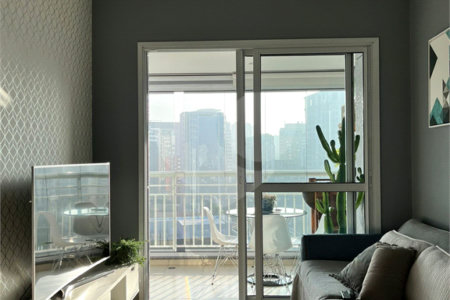 Apartamento à venda com 1 quarto em Brooklin Paulista, São Paulo, SP