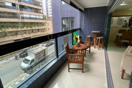 Apartamento com 3 dormitórios à venda, 158 m² por R$ 1.290.000,00 - Ponta da Praia - Santos/SP