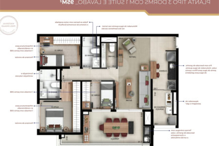 Apartamento à venda com 3 quartos, sendo 1 suíte, em Ipiranga, São Paulo, SP