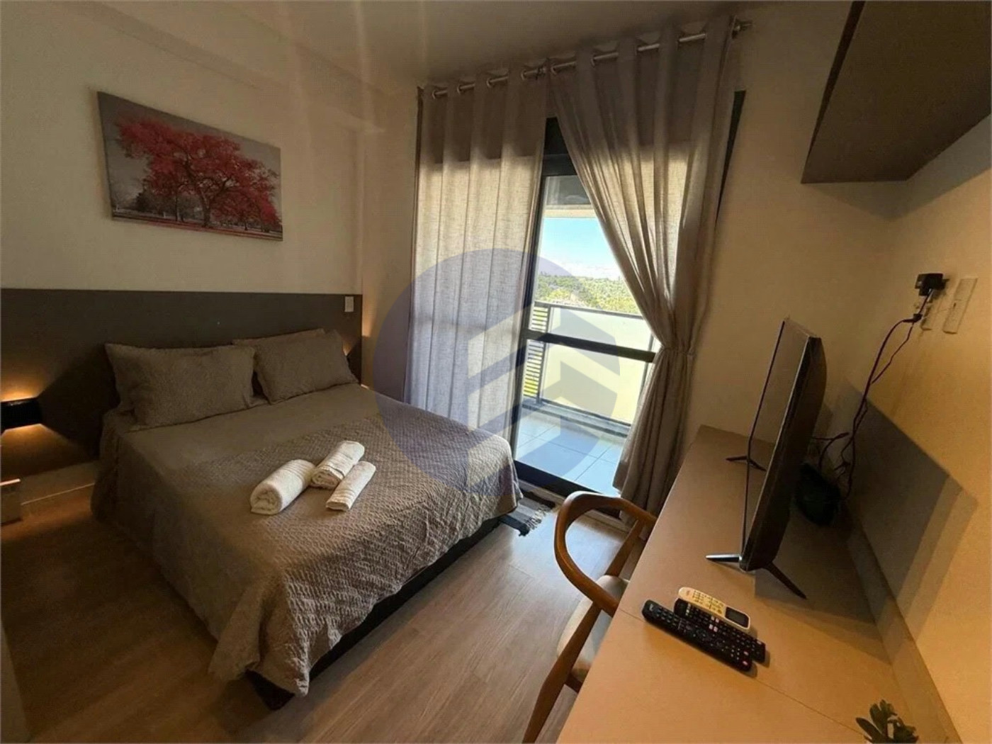 Studio à venda ou para alugar com 1 quarto, sendo 1 suíte, em Brooklin, São Paulo - SP