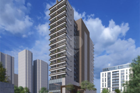Apartamento mobiliado de 41m² à venda em Moema – 1 DORMITORIO MOBILIADO