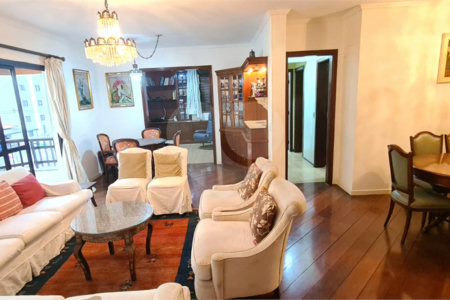Apartamento à venda com 3 quartos, sendo 1 suíte,  em Indianópolis, São Paulo, SP