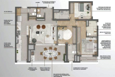 Apartamento à venda com 3 suítes em Vila Pirajussara, São Paulo, SP