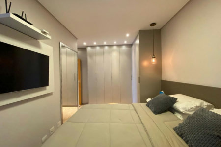 Apartamento com 3 dormitórios à venda, 129 m² por R$ 1.850.000,00 - Aparecida - Santos/SP
