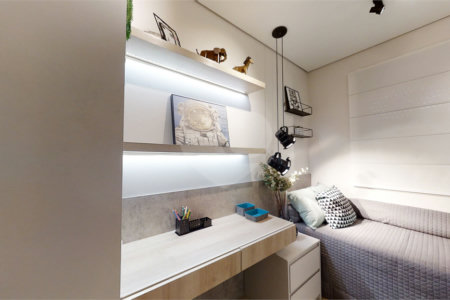 Apartamento à venda com 2 quartos, sendo 1 suíte, em Vila Assunção, Santo André, SP