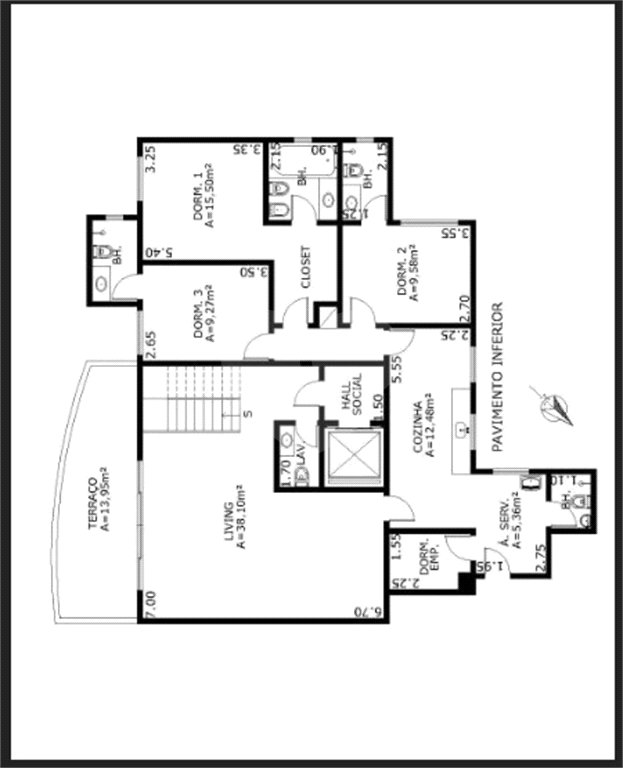 Apartamento à venda com 3 suítes em Alto da Lapa, São Paulo, SP