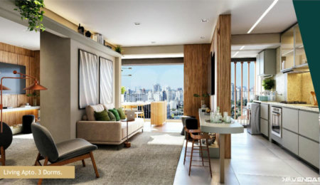 Apartamento à venda com 3 quartos, sendo 1 suíte, em Vila Santa Catarina, São Paulo, SP