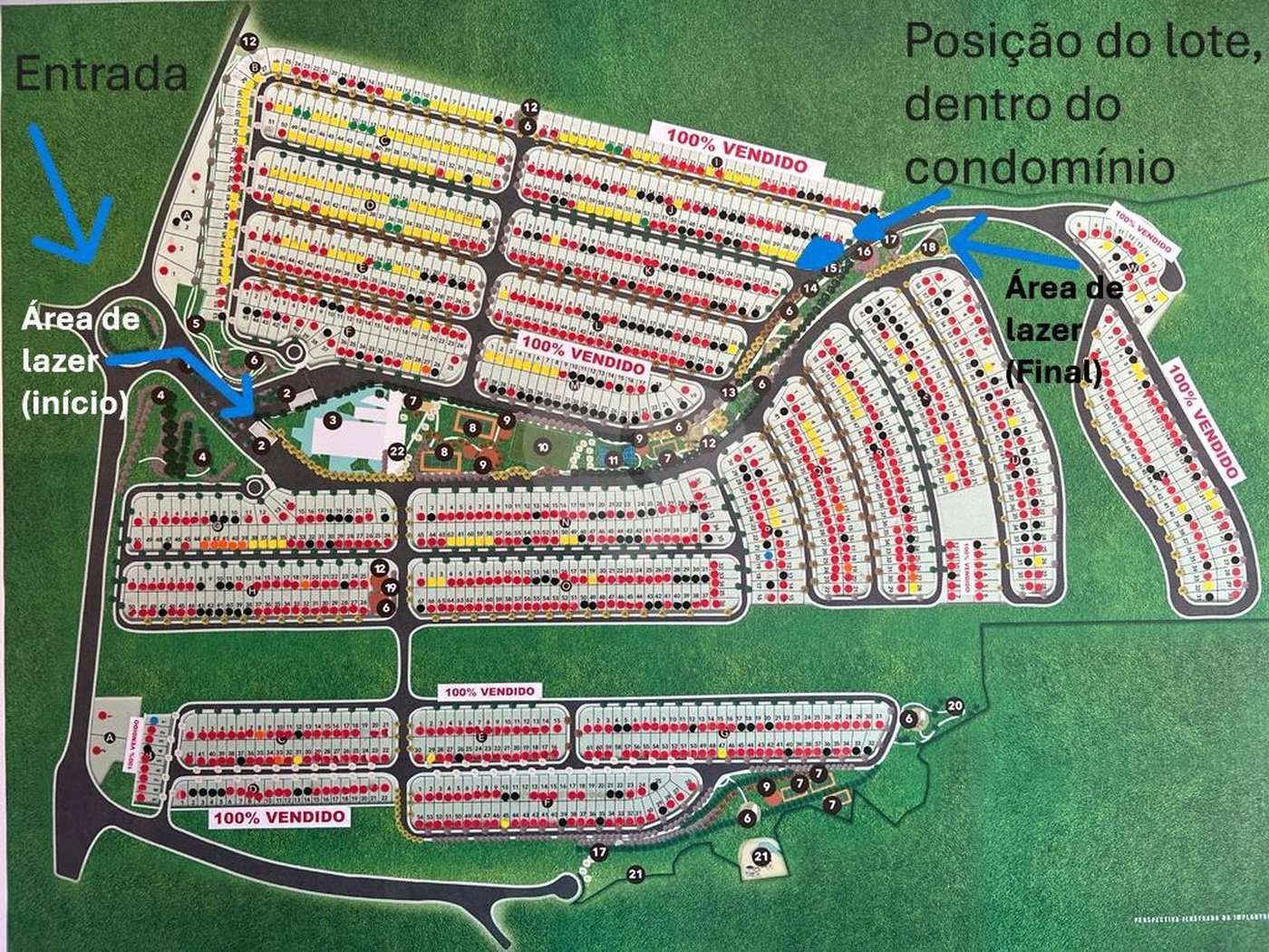 Terreno à venda no condomínio Paradise Garden, Mogi das Cruzes - SP