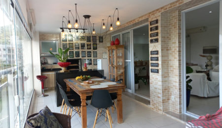 Apartamento à venda ou para alugar com 3 suítes em Enseada, Guarujá, SP