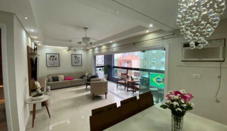 Apartamento com 3 dormitórios à venda, 158 m² por R$ 1.290.000,00 - Ponta da Praia - Santos/SP
