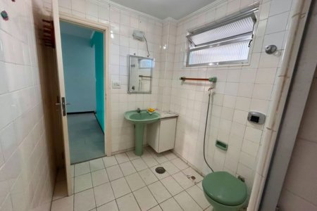 Apartamento com 1 dormitório à venda, 58 m² por R$ 370.000,00 - José Menino - Santos/SP
