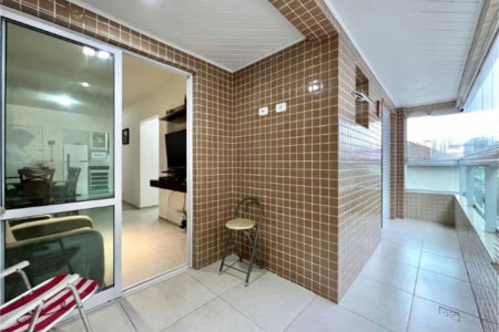 Apartamento Residencial à venda, Vila Guilhermina, Praia Grande - AP1374.