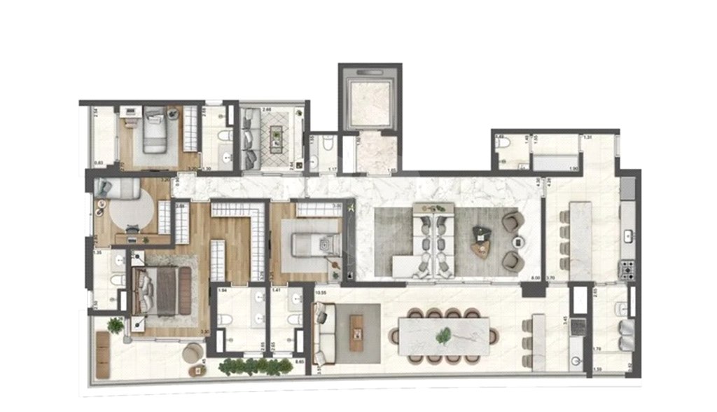 Apartamento à venda com 4 suítes em Vila Mariana, São Paulo, SP