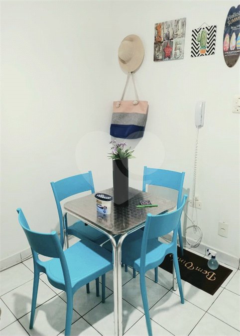 Apartamento à venda com 1 quarto em Itararé, São Vicente, SP