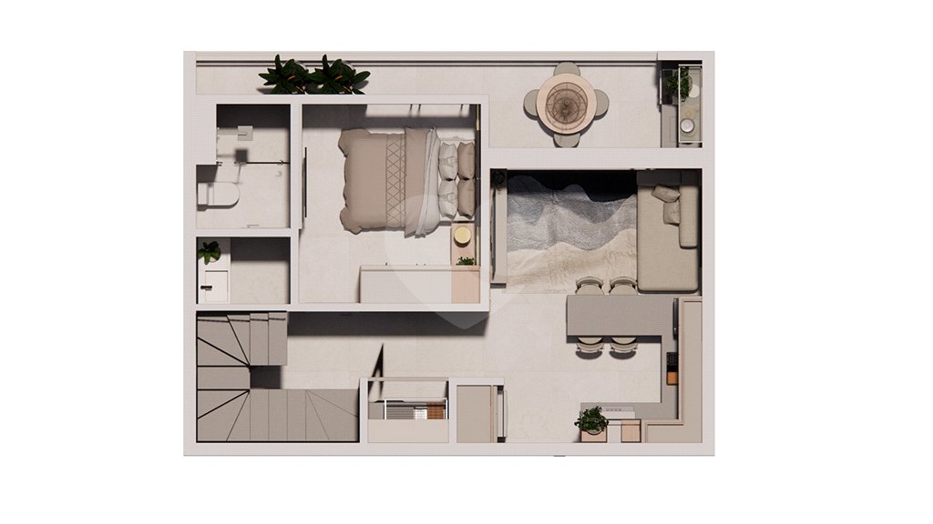 Apartamento à venda com 3 quartos, sendo 1 suíte, em Alvinópolis, Atibaia, SP