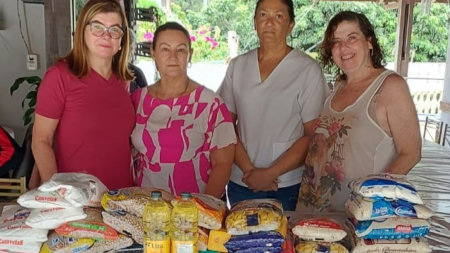 Evento imobiliário arrecada 50 kg de alimentos para casa de repouso em Atibaia