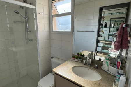 Apartamento Alto Padrão, 103 m² e 3 dormitórios à venda no José Menino - Santos/SP