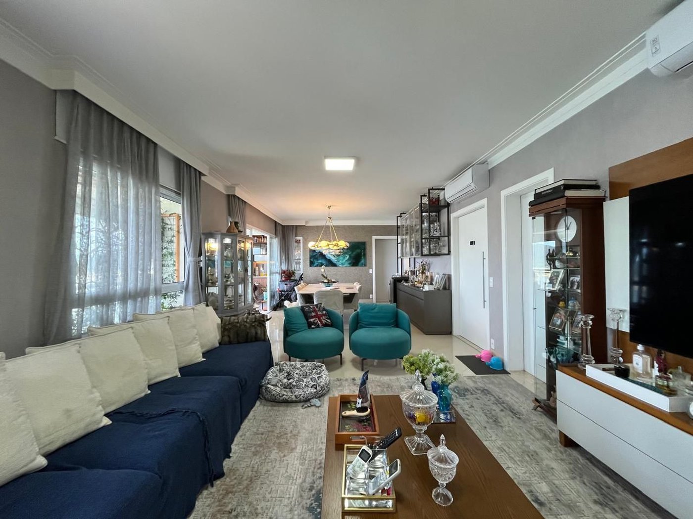 Apartamento com 3 dormitórios à venda, 189 m² por R$ 3.300.000,00 - P. Praia - Santos/SP
