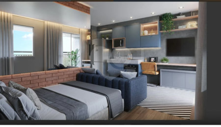 Studio à venda com 1 quarto em Vila Olímpia, São Paulo, SP
