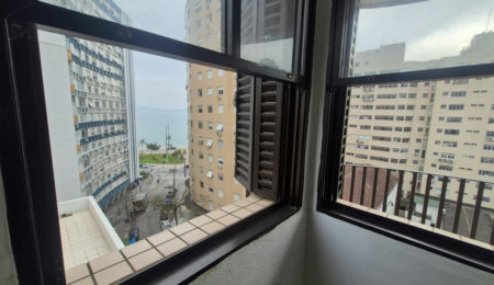 Apartamento com 1 dormitório à venda, 33 m² por R$ 480.000,00 - Ponta da Praia - Santos/SP