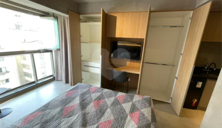 Apartamento à venda ou para alugar com 1 quarto em Consolação, São Paulo, SP