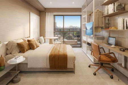 Apartamento à venda com 1 quarto em Indianópolis, São Paulo, SP