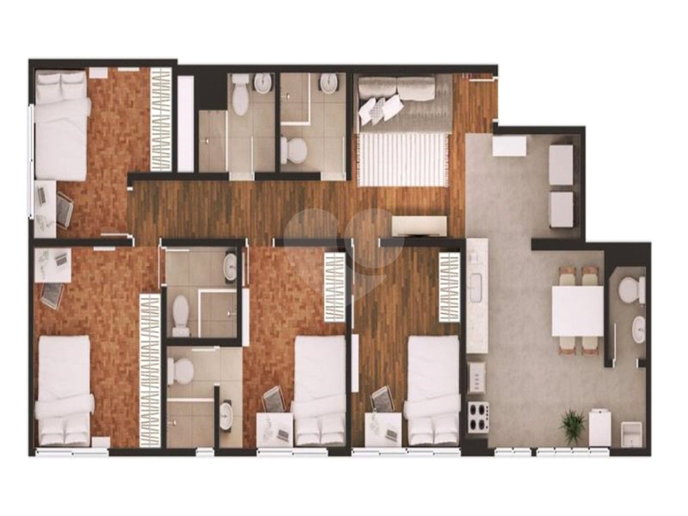 Apartamento à venda com 4 quartos, sendo 2 suítes, em Vila Olímpia, São Paulo, SP