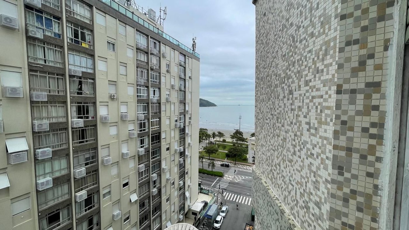 Apartamento com 2 dormitórios à venda, 70 m² por R$ 530.000,00 - Aparecida - Santos/SP