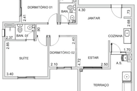 Apartamento à venda com 3 quartos, sendo 1 suíte, em Chácara Califórnia, São Paulo, SP