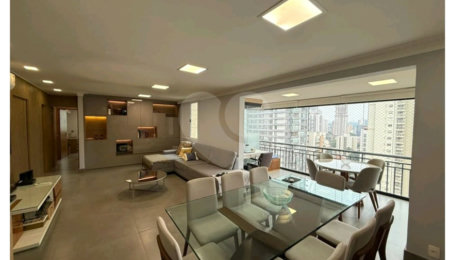 Apartamento à venda com 3 quartos, sendo 2 suítes,  em Brooklin Paulista, São Paulo, SP