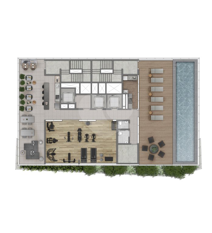 Apartamento à venda com 1 quarto em Vila Olímpia, São Paulo, SP