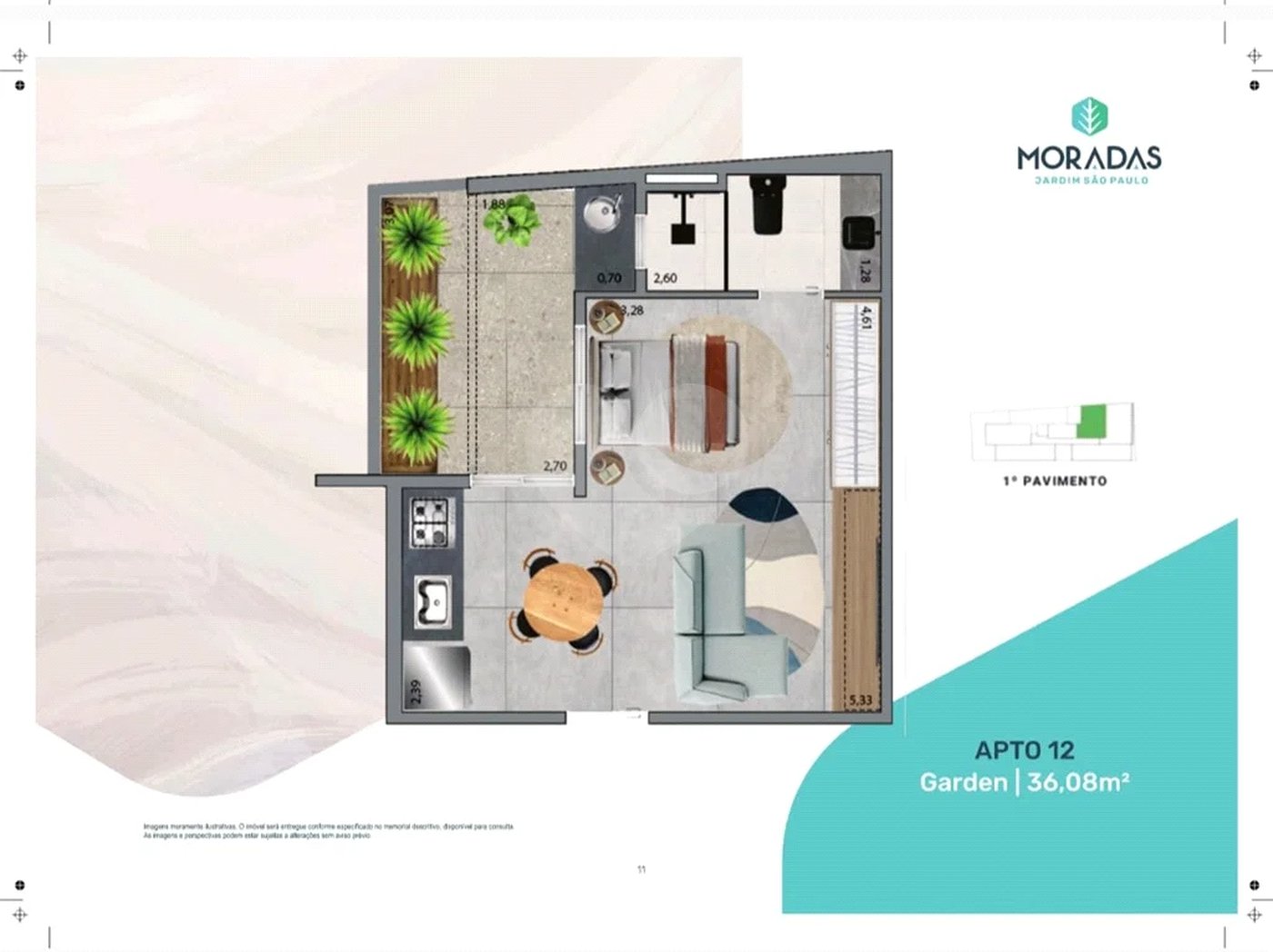 Apartamento à venda com 1 quarto em Jardim São Paulo(zona Norte), São Paulo, SP