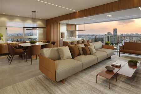 Apartamento à venda com 3 suítes em Brooklin Paulista, São Paulo, SP