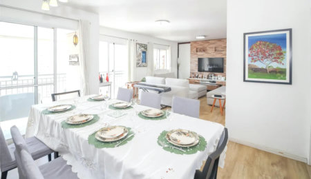 Apartamento à venda com 4 quartos, sendo 3 suítes,  em Vila Romana, São Paulo, SP