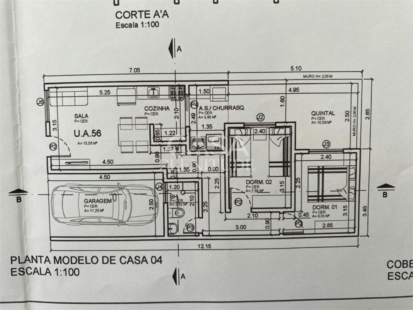 Casa em condomínio à venda com 2 quartos em Caguassu, Sorocaba, SP
