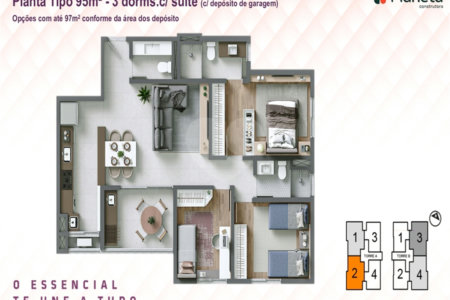 Apartamento à venda com 1 quarto em Além Ponte, Sorocaba, SP