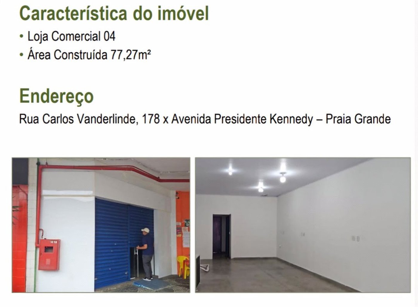Loja Comercial para locação, Mirim, Praia Grande - LO0009.