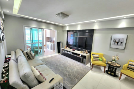 Apartamento à venda, 128 m² por R$ 2.200.000,00 - Aparecida - Santos/SP