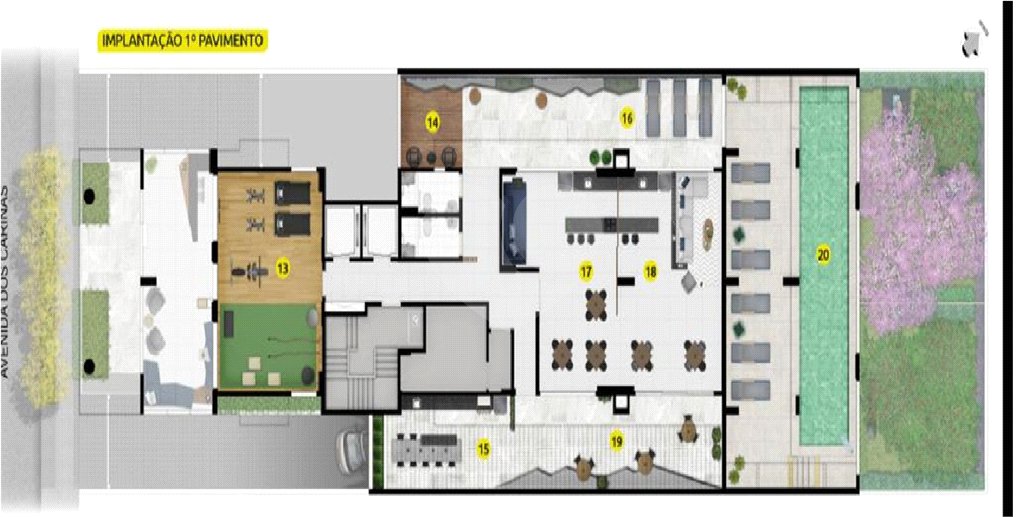 Apartamento à venda com 1 quarto em Indianópolis, São Paulo, SP