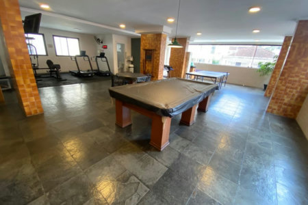 Apartamento com 1 dormitório para alugar, 65 m² por R$ 4.500,00/mês - José Menino - Santos/SP