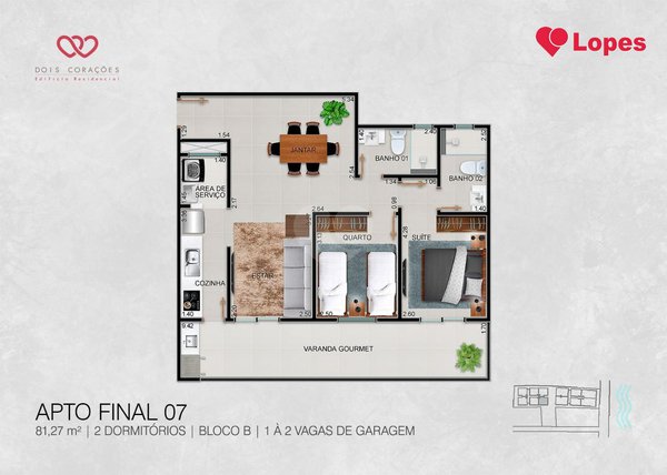 Apartamento 81m² 3