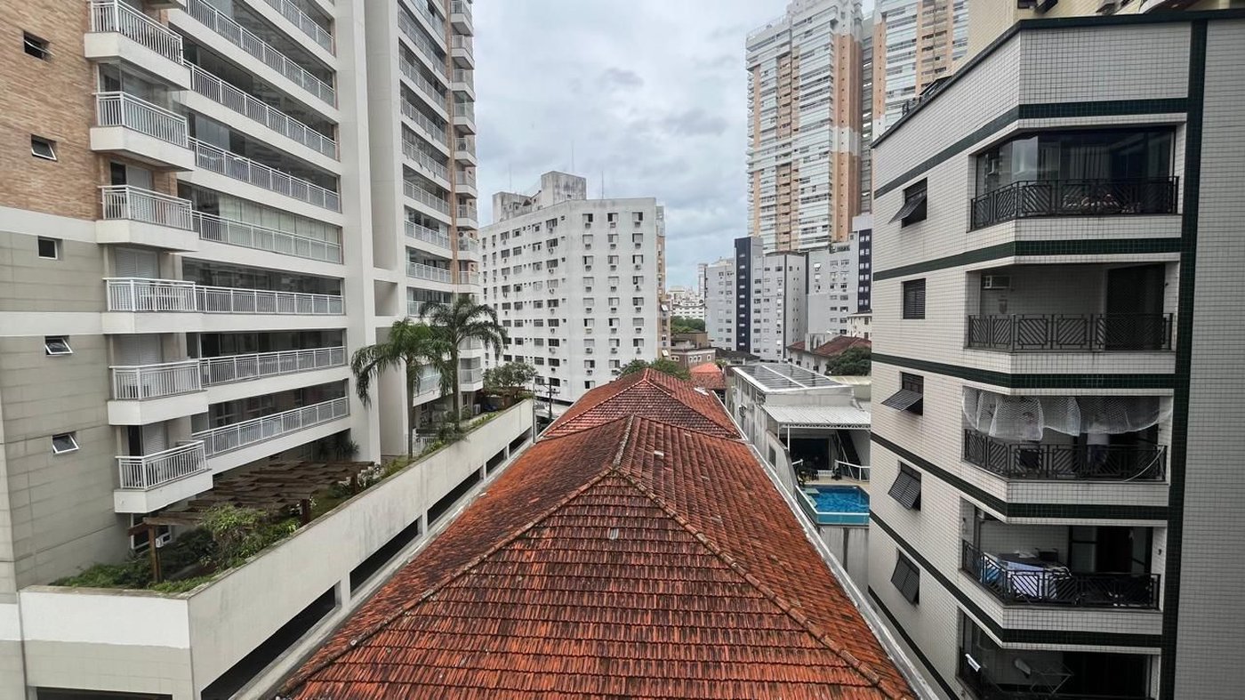 Apartamento com 2 dormitórios à venda, 90 m² por R$ 560.000,00 - Gonzaga - Santos/SP