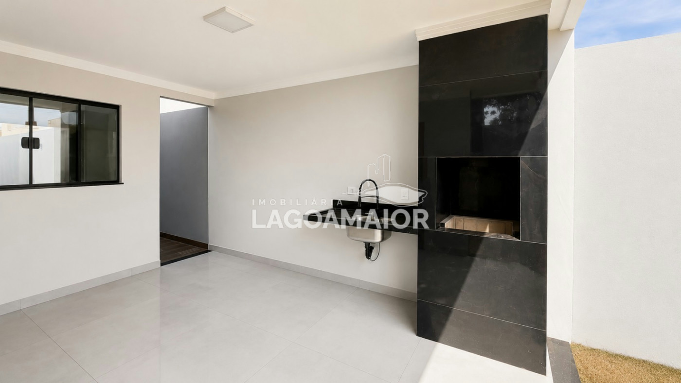 Casa à venda com 3 quartos, sendo 1 suíte, em Bela Vista da Lagoa, Três Lagoas, MS