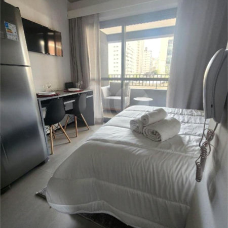 Apartamento à venda com 1 suíte em Cerqueira César, São Paulo, SP
