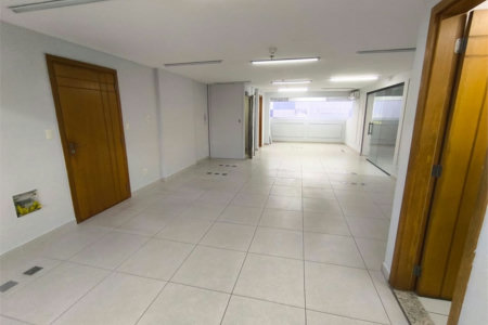 Sala Comercial para locação, Marapé, Santos - SA0043.