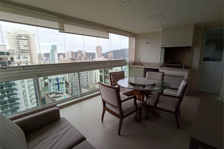 Apartamento Residencial para locação, Boqueirão, Santos - AP0256.