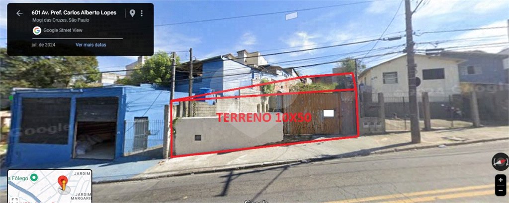 Terreno à venda em Vila Caputera, Mogi das Cruzes, SP